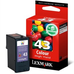 Lexmark Tintenpatrone farbig Nr.43XL <span class="itemid">018YX143E</span>