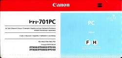 Canon PFI-701PC  Piment-Tinte Foto cyan <span class="itemid">0904B001</span>