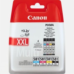 Canon CLI-581 Multipack BK/C/M/Y 4 Farben XXL <span class="itemid">1998C005</span>