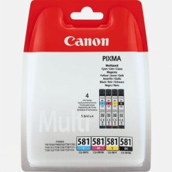 Canon CLI-581 Multipack BK/C/M/Y 4 Farben <span class="itemid">2103C004</span>