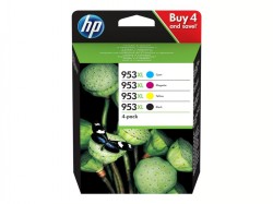 HP HP 953XL Tinten Value Pack (bk,c,m,y) <span class="itemid">3HZ52AE</span>