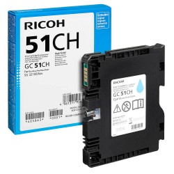 Ricoh RICOH GC 51CH  cyan Tintenpatrone <span class="itemid">405863</span>