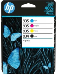 HP HP 934/935 Tinten Value Pack (bk,c,m,y) <span class="itemid">6ZC72AE</span>