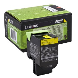 Lexmark Lexmark 80C20Y0 gelb Toner <span class="itemid">80C20Y0</span>