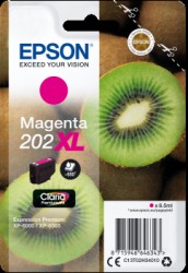 Epson Tintenpatrone Magenta 202 XL <span class="itemid">C13T02H34010</span>