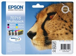 Epson Tintenpatronen Multipack 4 Farben <span class="itemid">C13T07154012</span>