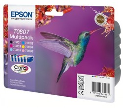 Epson Tintenpatronen MULTIPACK mit 6 Farben Claria Photographic Ink <span class="itemid">C13T08074011</span>