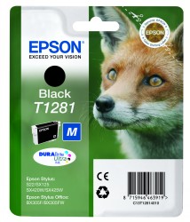 Epson Tintenpatrone schwarz <span class="itemid">C13T12814012</span>