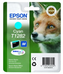 Epson Tintenpatrone cyan <span class="itemid">C13T12824012</span>