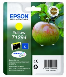 Epson Tintenpatrone gelb <span class="itemid">C13T12944012</span>