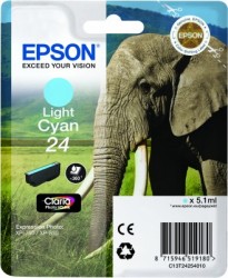 Epson Druckerpatrone light cyan 24 <span class="itemid">C13T24254012</span>