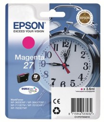 Epson Druckerpatrone Magenta 27 <span class="itemid">C13T27034012</span>