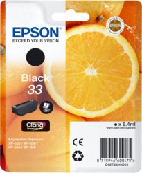 Epson Druckerpatrone Schwarz 33 <span class="itemid">C13T33314012</span>