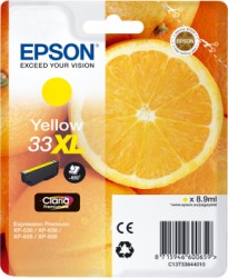 Epson Tintenpatrone Gelb 33 XL <span class="itemid">C13T33644012</span>