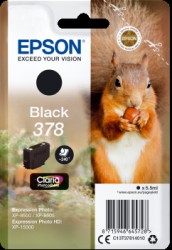 Epson Druckerpatrone Schwarz 378 <span class="itemid">C13T37814010</span>