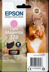 Epson Druckerpatrone light magenta 378 <span class="itemid">C13T37864010</span>