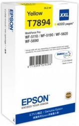 Epson Tintenpatrone gelb XXL <span class="itemid">C13T789440</span>