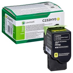 Lexmark Lexmark C232HY0 gelb Toner <span class="itemid">C232HY0</span>