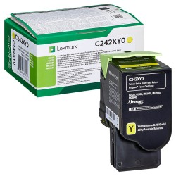 Lexmark Lexmark C242XY0 gelb Toner <span class="itemid">C242XY0</span>
