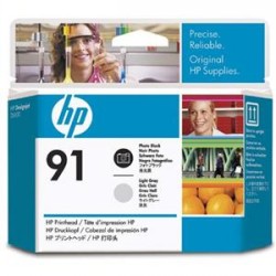 HP Druckkopf HP 91 photo black / light grey <span class="itemid">C9463A</span>