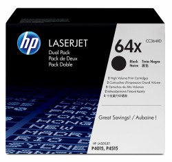 HP HP Doppelpack Toner schwarz 64X <span class="itemid">CC364XD</span>