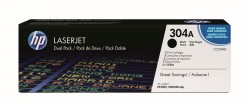 HP 304A Toner Doppelpack Schwarz <span class="itemid">CC530AD</span>