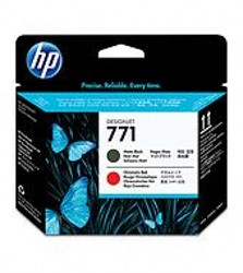 HP HP Nr.771 Druckkopf matt schwarz + chromatic rot <span class="itemid">CE017A</span>