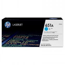 HP 651A Tonerkartusche cyan <span class="itemid">CE341A</span>