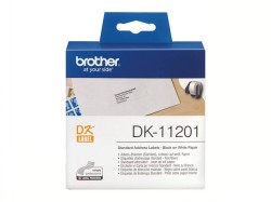 Brother DK-11201 Brother Etiketten 400Stk/Rolle 29mmx90mm WEISS <span class="itemid">DK-11201</span>