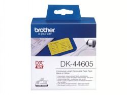 Brother DK-44605 Brother Etiketten 30,48mx62mm  abl&#246;sbar / GELB <span class="itemid">DK-44605</span>