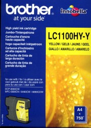 Brother Jumbo Tinte Gelb <span class="itemid">LC1100HYY</span>