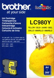 Brother Tintenpatrone gelb <span class="itemid">LC980Y</span>