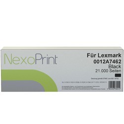 NexoPrint Toner Druckkassette f&#252;r Lexmark 0012A7462 