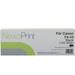 NexoPrint Tonerkartusche schwarz f&#252;r Canon FX10 / 0263B002 