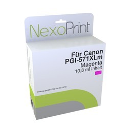 NexoPrint Tinte Magenta XL f&#252;r Canon CLI-571XLm 