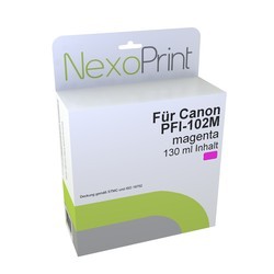 NexoPrint Tinte magenta f&#252;r Canon PFI-102M 