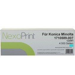 NexoPrint Tonerpatrone cyan High Capacity f&#252;r Konica Minolta 1710589-007 