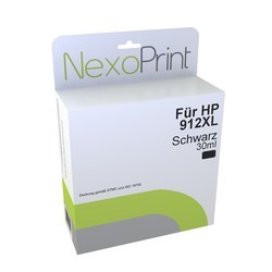 NexoPrint NexoPrint f&#252;r HP 912XL schwarz 