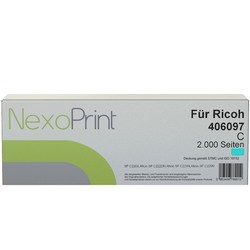 NexoPrint f&#252;r Ricoh Tonerkartusche cyan Type 220 406145/407645 