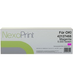 NexoPrint Tonerkartusche magenta High Capacity f&#252;r OKI 42127455 