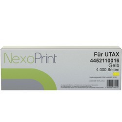 NexoPrint Tonerpatrone gelb f&#252;r UTAX 4452110016 