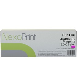 NexoPrint Tonerkartusche magenta f&#252;r OKI 45396302 