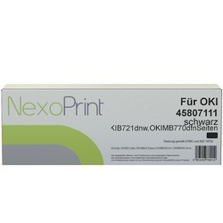 NexoPrint Tonerkartusche f&#252;r OKI schwarz extra High Capacity 