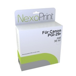 NexoPrint NexoPrint Tinte rot f&#252;r Canon PGI-29r 