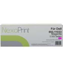 NexoPrint Toner magenta f&#252;r Dell 593-11033 