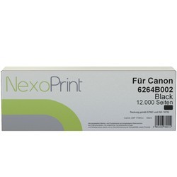 NexoPrint Tonerkartusche schwarz f&#252;r Canon 732H / 6264B002 