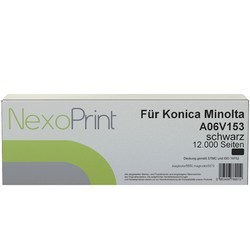 NexoPrint Toner schwarz  gro&#223; f&#252;r Konica Minolta A06V153 