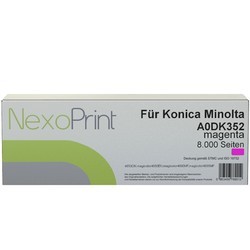 NexoPrint Toner Magenta Gro&#223; f&#252;r Konica Minolta A0DK352 