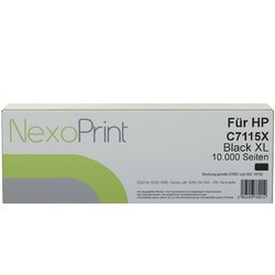 NexoPrint XL Tonerkartusche schwarz f&#252;r HP C7115X (15X) 