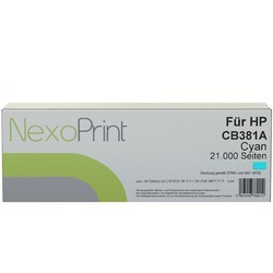 NexoPrint Toner Cyan f&#252;r HP CB381A (825A 